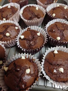 チョコカップケーキ-レシピのメイン写真