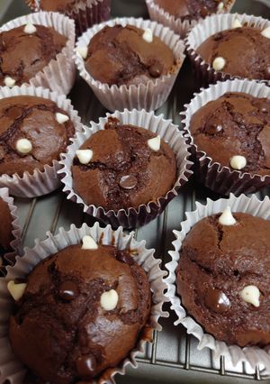 チョコカップケーキ-レシピのメイン写真