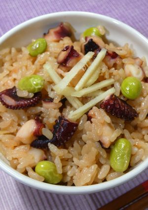 【土鍋】タコ飯-レシピのメイン写真