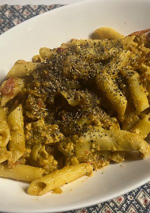ペンネ・バターチキンカレー-レシピのメイン写真