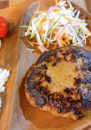 我が家の定番時短ハンバーグ-レシピのメイン写真