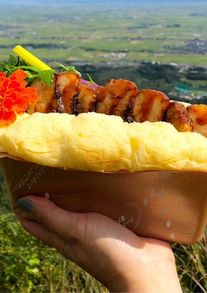 ▲山ごはん▲エディブルフラワーサンド-レシピのメイン写真