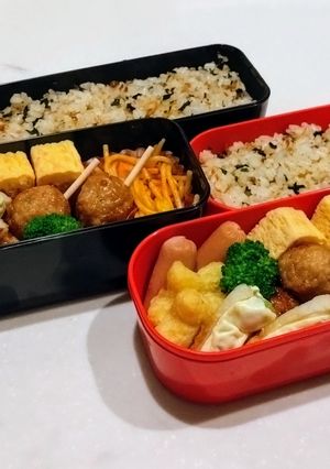 家族のお弁当2024/9/19-レシピのメイン写真