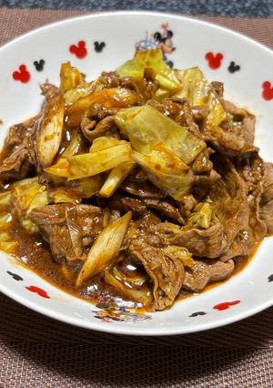 牛肉🥩で四川風回鍋肉😊-レシピのメイン写真