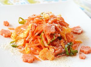 じゃがいもと魚肉ソーセージでナポリタン風-レシピのメイン写真