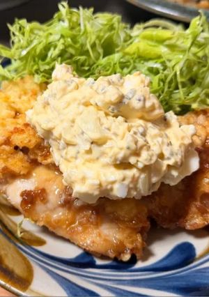チキン南蛮–タルタルソースのための言い訳-レシピのメイン写真