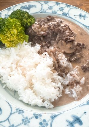 ビーフストロガノフ風煮込み-レシピのメイン写真