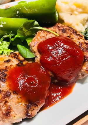 グルテンフリー！パン粉なしでも絶品ハンバーグ-レシピのメイン写真