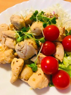 鶏肉のマスタードしょう油焼き-レシピのメイン写真