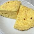 レンジで簡単♥粉チーズの蒸しパン