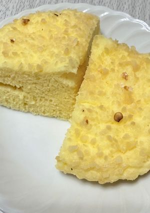 レンジで簡単♥粉チーズの蒸しパン-レシピのメイン写真