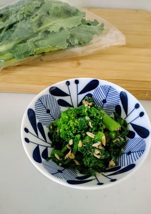 簡単✩菜の花とツナの和え物-レシピのメイン写真