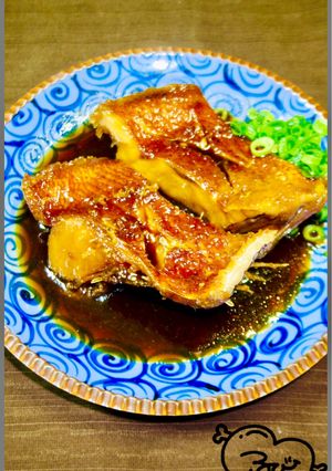 白米消滅しるびー食堂！人魚ならぬ赤魚の煮付け！-レシピのメイン写真