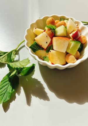 塩ゼロ☆ひよこ豆のチョップドサラダ-レシピのメイン写真