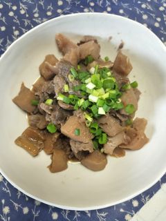 牛すじと蒟蒻の煮込み-レシピのメイン写真