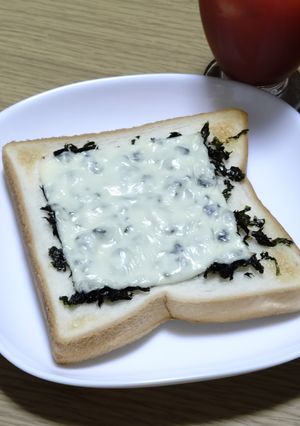 韓国海苔チーズトースト(-^〇^-)-レシピのメイン写真