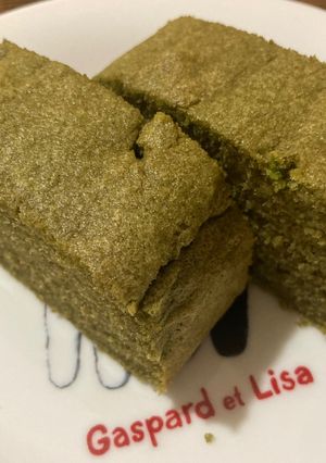 米粉の抹茶メレンゲケーキ-レシピのメイン写真