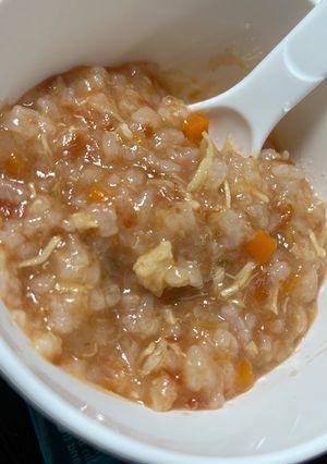 炊飯器で簡単！9ヶ月からのチキンライス-レシピのメイン写真