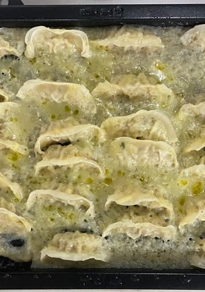 餃子のとろろチーズ焼き！-レシピのメイン写真
