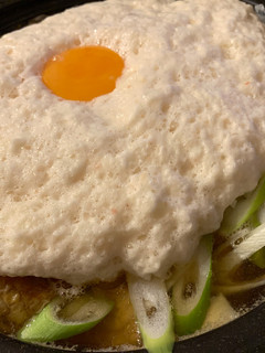 鶏のかまくら月見鍋-レシピのメイン写真