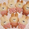 リボンうさちゃんの絞り出しクッキー🐾