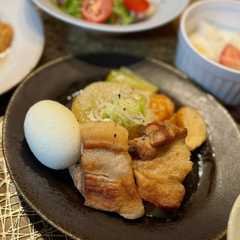 รูปของ 炊飯器で塩豚角煮