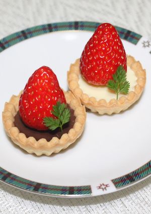 いちごのミニチョコタルト-レシピのメイン写真