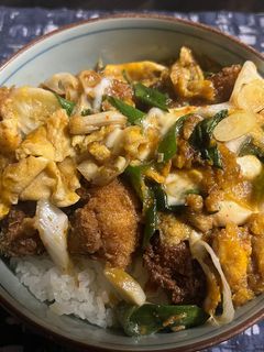 ちくわかつ丼(卵とじタイプ)-レシピのメイン写真