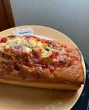 ブルベリージャムとドライいちごのパウンド