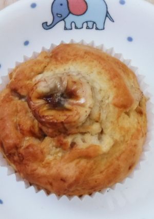 【保育園給食】バナナマフィン（卵不使用）-レシピのメイン写真