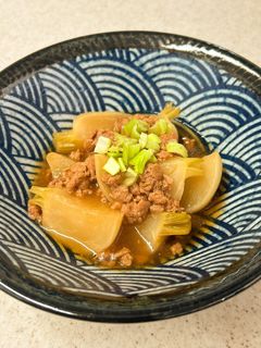 とろとろ♪かぶのそぼろ煮-レシピのメイン写真