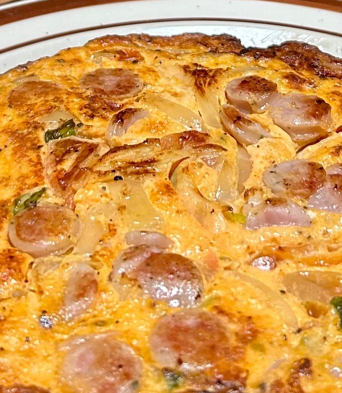 玉ねぎとトマトのスペイン風オムレツ by harapecoci