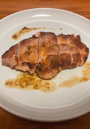 豚ロースのソテー ごま油と柚子胡椒風味のソース-レシピのメイン写真