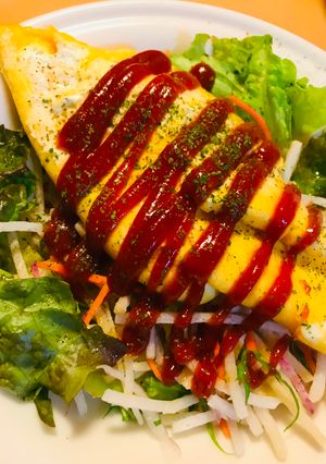 クリームチーズのオムレツ-レシピのメイン写真