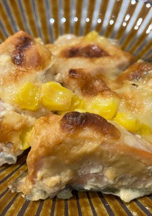 鮭のコーンマヨ焼き-レシピのメイン写真