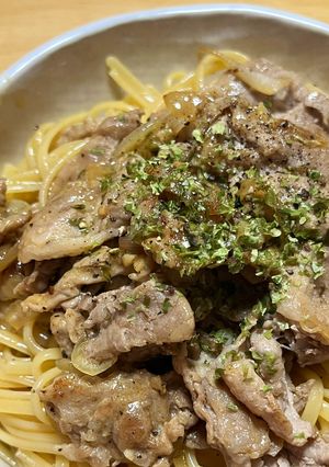 豚肉の和風カルボナーラ-レシピのメイン写真