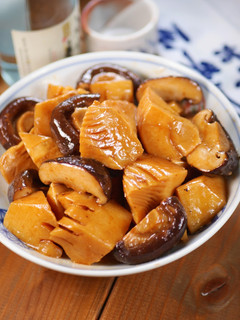 たけのこと椎茸の♪甘辛~い中華風うま煮🤭-レシピのメイン写真