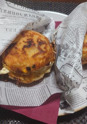 エッグミートバーガー(鶏蛋堡)-レシピのメイン写真