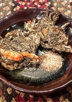 ふわふわもずくの天ぷら/オポベジタリアン-レシピのメイン写真