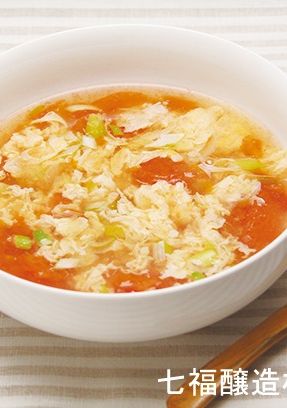 トマトと玉子の白だしスープ-レシピのメイン写真