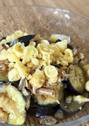 レンジで簡単！ナスと天かすのトロ旨浸し-レシピのメイン写真