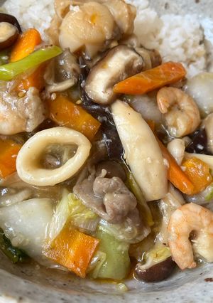 五目あんかけご飯-レシピのメイン写真