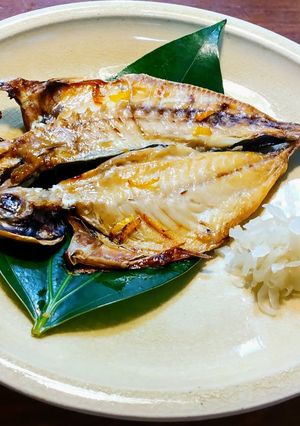 鰺の開きのお酢焼き-レシピのメイン写真