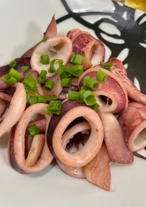 イカのにんにくバター焼き♪-レシピのメイン写真