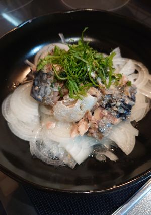 疲労回復☆免疫力up！鯖缶新玉ねぎサラダ-レシピのメイン写真