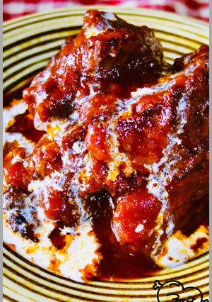 お肉ホロホロ！牛肉の柔らか赤ワイン煮！-レシピのメイン写真