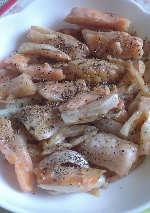 アトランティックサーモンのハラスの焼き鮭-レシピのメイン写真