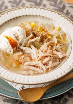 サラダチキン野菜スープ-レシピのメイン写真