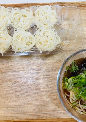 ランチに！たまごパックで冷凍そうめん-レシピのメイン写真