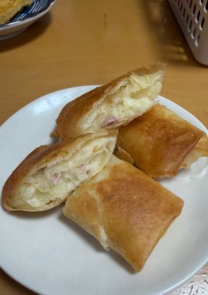 【妄想再現】チーズベーコンポテトパイ-レシピのメイン写真